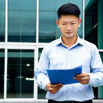 관세사와 보세창고 관리 - Import Declaration**

"A professional businessperson in appropriate attire, standing confidently in ...