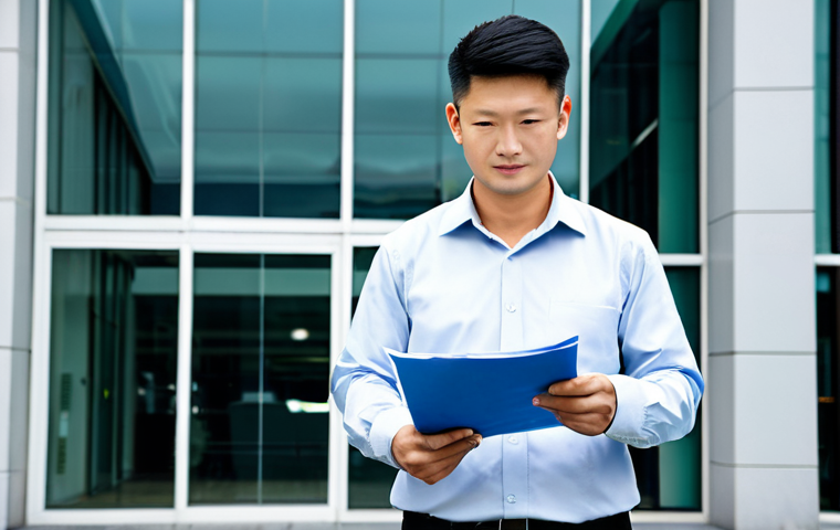관세사와 보세창고 관리 - Import Declaration**

"A professional businessperson in appropriate attire, standing confidently in ...