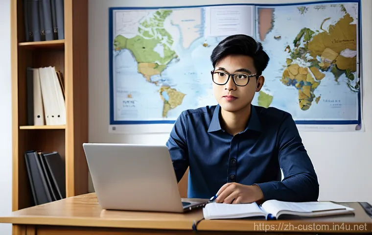 관세사 연수 비용 - **Prompt 1: The Aspiring Customs Broker**
    "A bright, focused young adult, approximately 22 years...